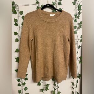 GAP Women's Camel Crew Neck Sweater